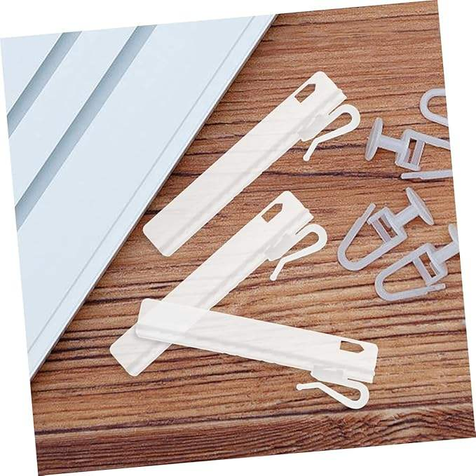 Hot Sell Plastic Curtain Hooks for Window Use Heavy Duty Pinch Pleated Curtain Rings