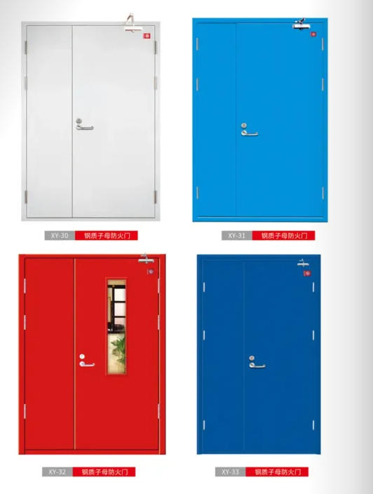 Custom Fd60 Fireproof Steel Security Doors for Schools: Termite & Moisture Resistant