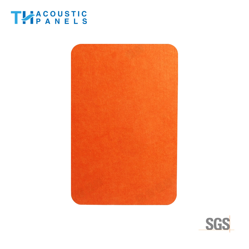 15mm Flame Retartant Polyester Fiber Decorative Acoustic Panel for Cinema