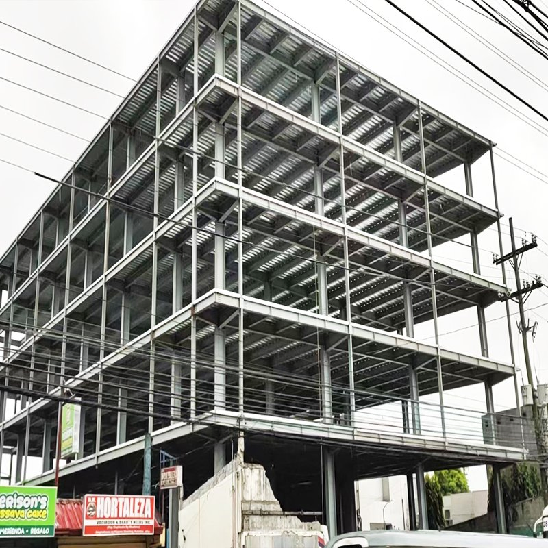 China Wholesale Price Light Seismic Brace Steel Structure Buildings for Dormitory