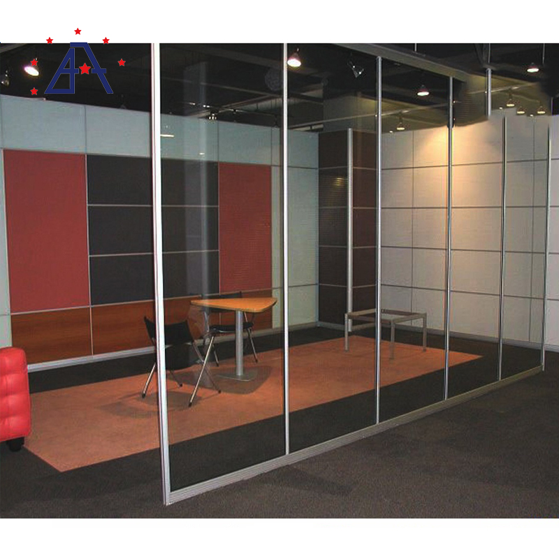 High Wall Cubicle Soundproof Sector Invisible Aluminum Partition