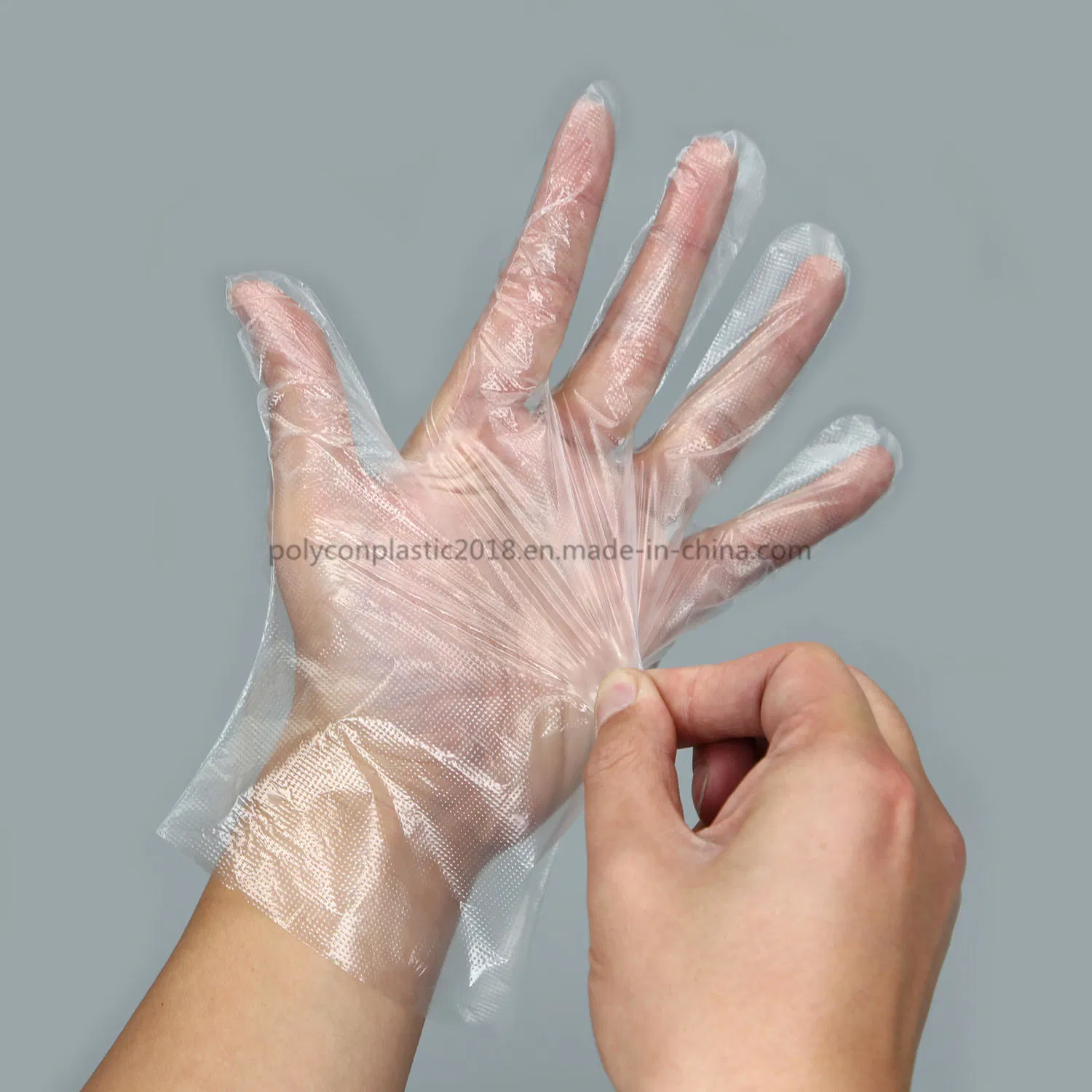 PE Plastic Disposable Transparent Kitchen Gloves From Factory
