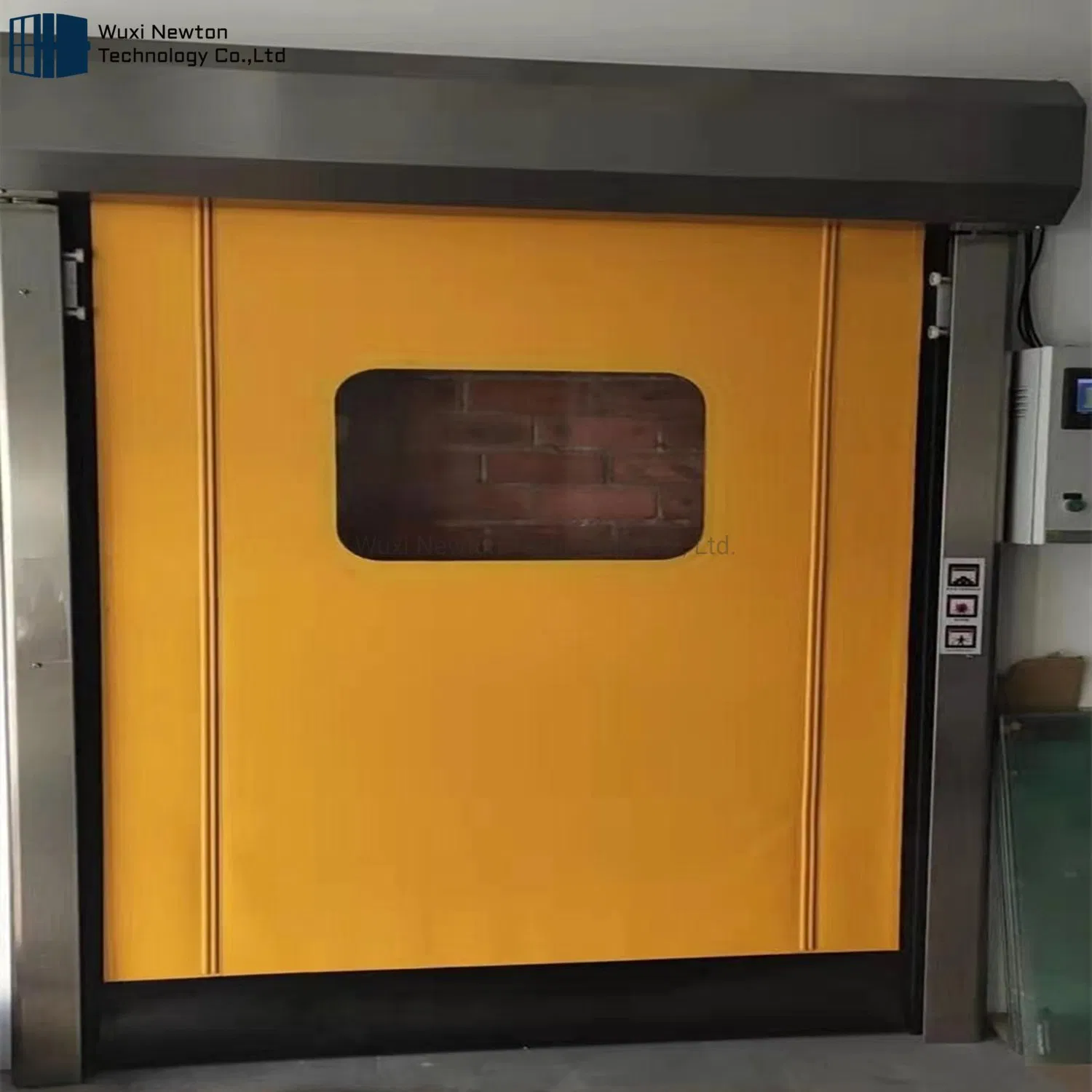 High Speed Rapid Roll up Doors Rapid Rolling PVC Zipper for High Speed Door
