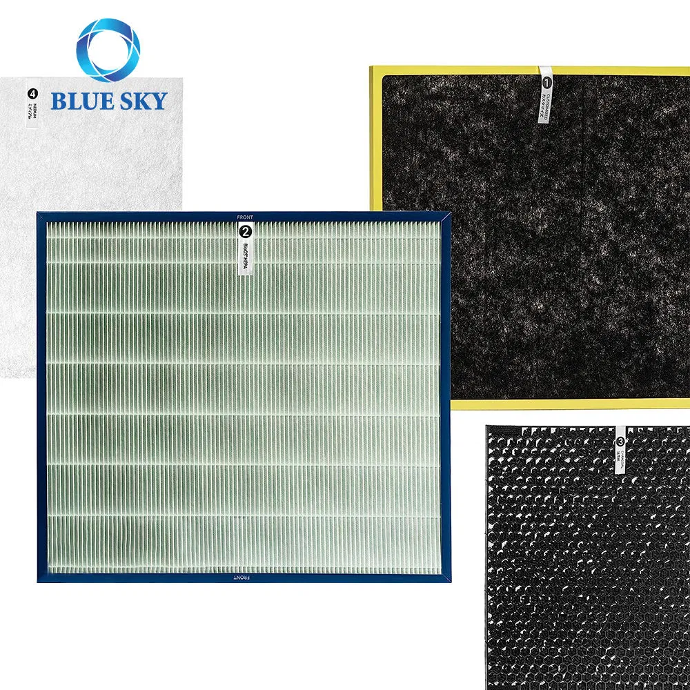 Air Purifier Replacement Filter with Odor Remover Customized Filter for Rabbit Air A3 SPA-1000n Air Purifier Parts