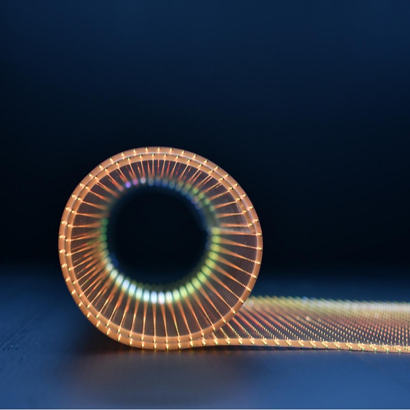 LED Flexible Transparent Film Display for Outdoor Glass Facade