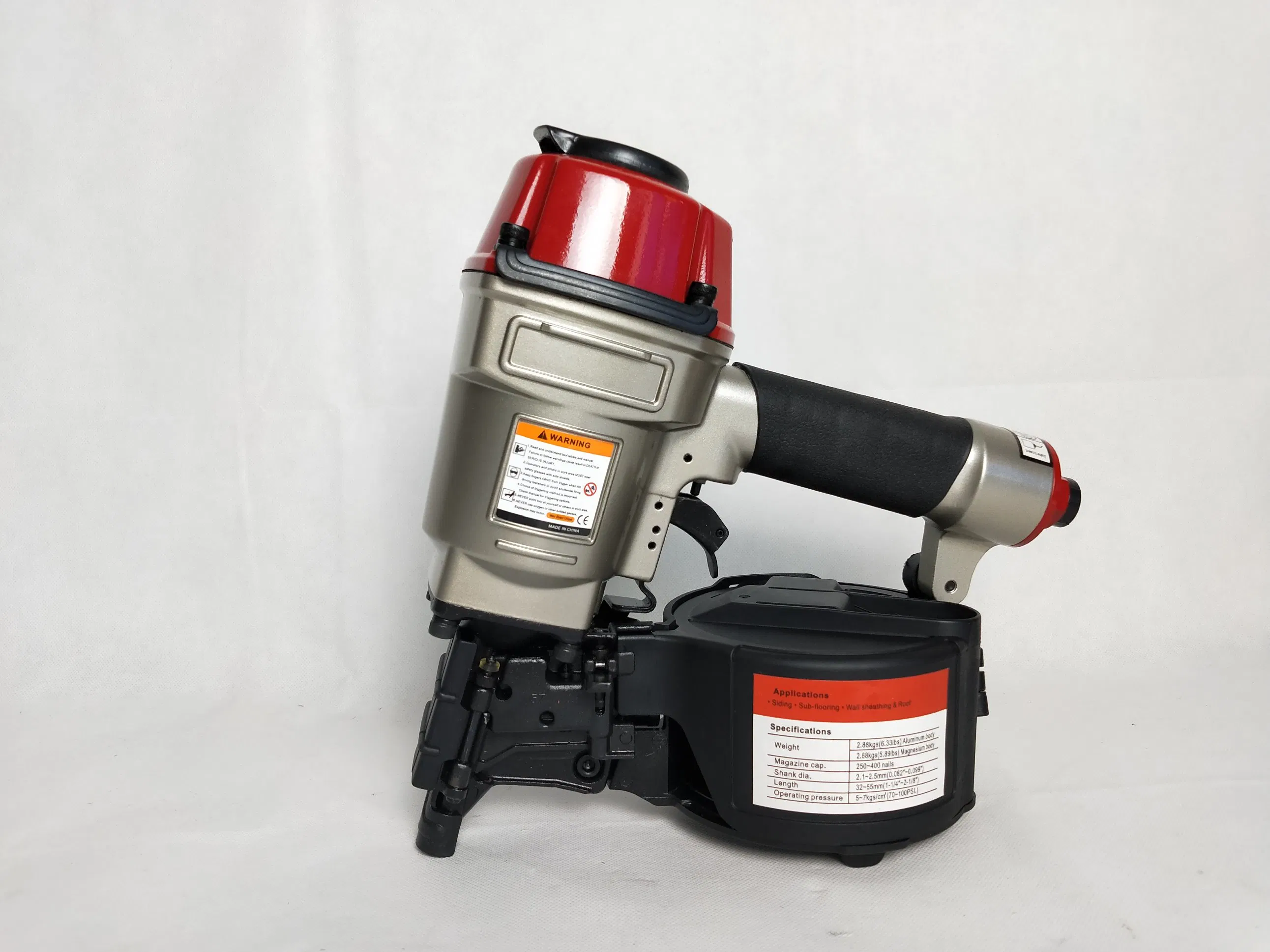 Um Professional Air Nailer Gun Cn57 Industrial Construction Siding Coil Nails
