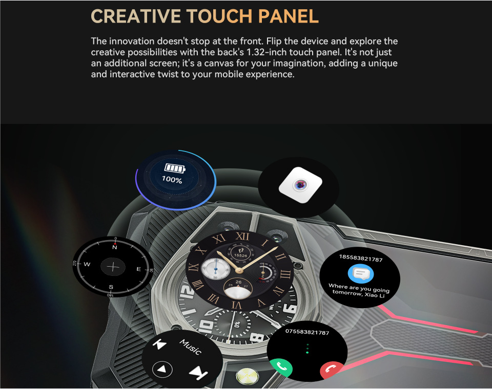 Cubot KINGKONG AX: защищенный смартфон с двумя экранами