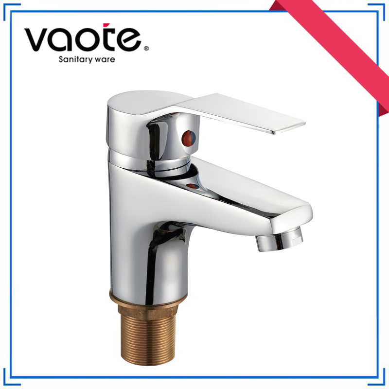 Single Lever Brass Kitchen Wall Sink Mixer Faucet (VT10502)