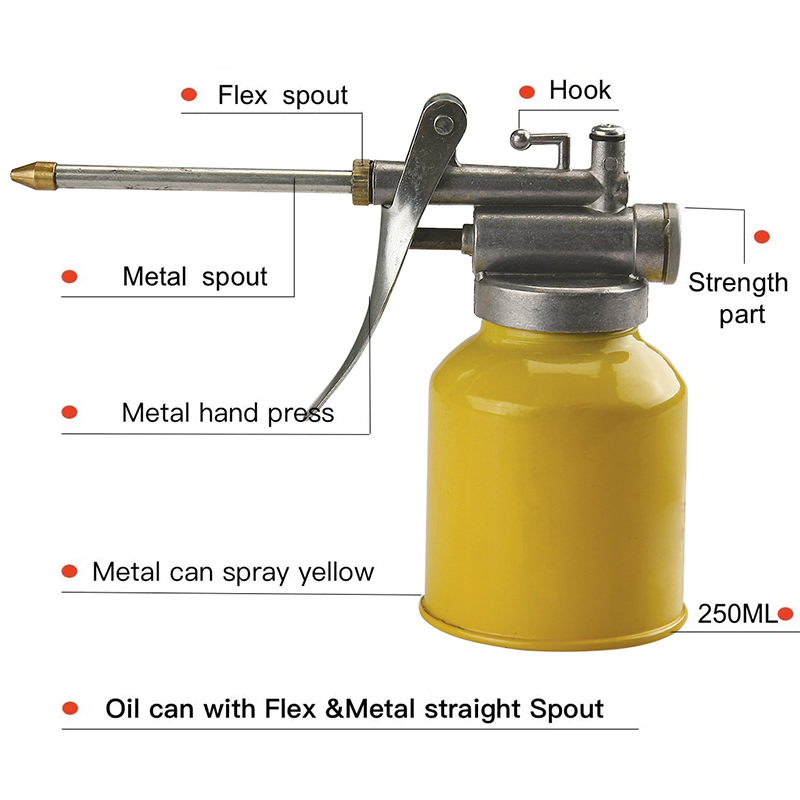 Pistole Oiler Can 250cc Pistole Pumpe Oiler