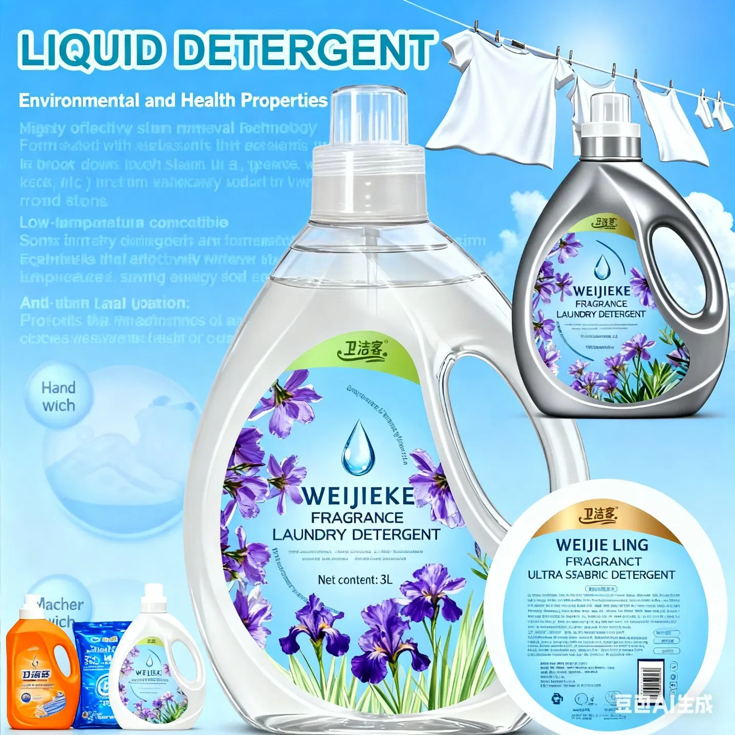 Sustainable Laundry Solutions: Plant-Based Cleaning Liquid for Resale