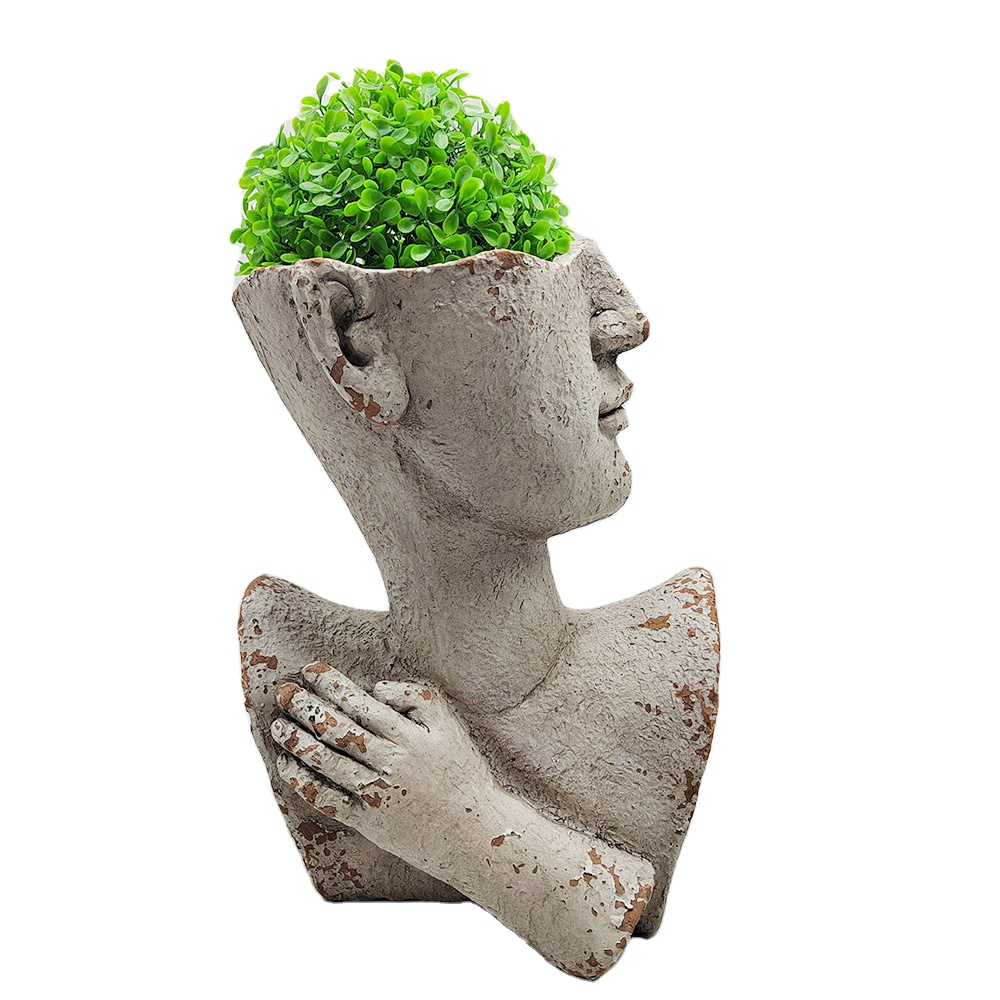 Горшок цветочный уличный декоративный