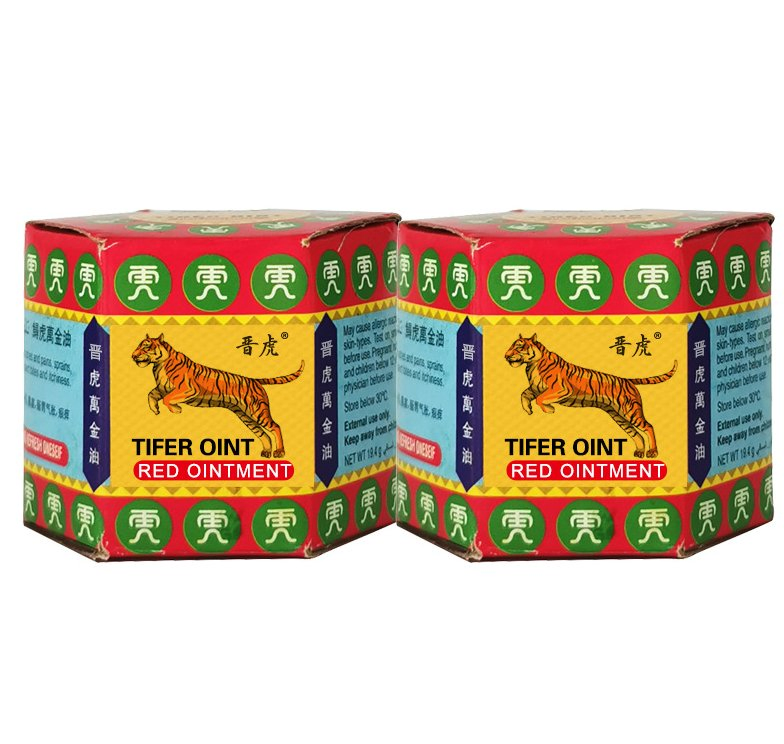 Online Wholesale in Stock Red and White Tiger Balm Cool Oil Muscle Body Back Neck Arthritis Relief Ointment Beauty Health Care Pain Relief Ointment Soothe Itch