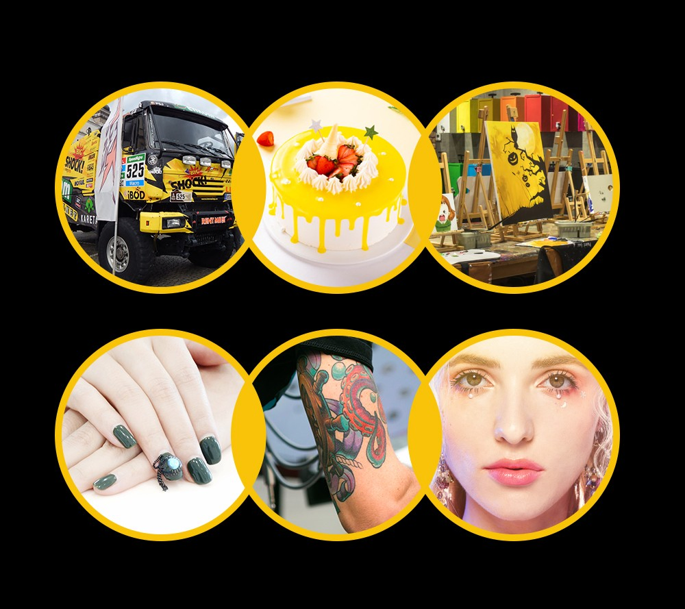 Mini Makeup Air Compressor Airbrush Set for Cake Decorating, Nail Art, Foundation