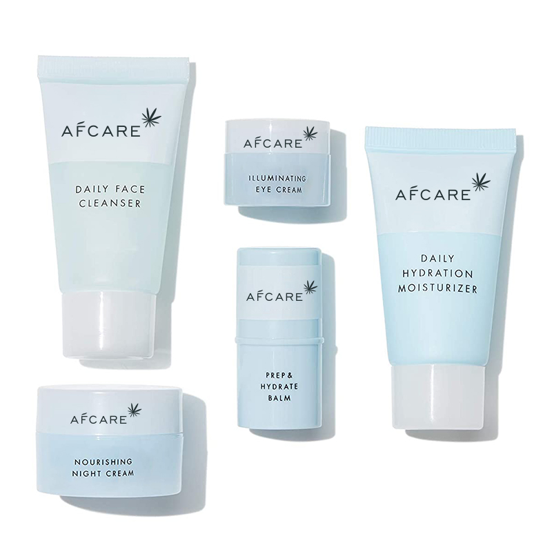 Private Label Lovely Skincare Set Moisturizing Cleansing Anti Aging Best Natural Oragnic Beauty Skincare Kit