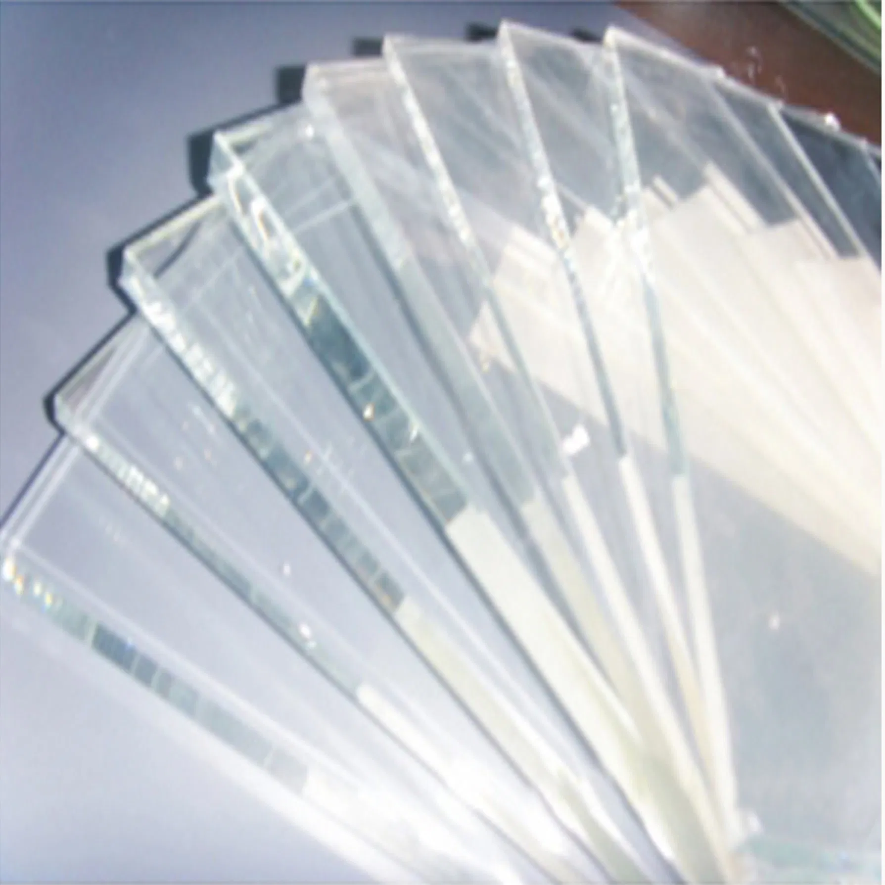 Ultra Clear and Low Iron Tempered Glass 5mm 99% High Transmittance