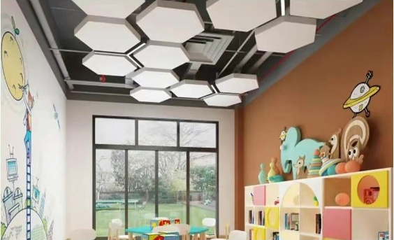Top-Tier Noise Control Suspended Panels with Integrated Fiberglass Matrix Delivering Nrc 0.9 for Unrivaled Acoustic Excellence