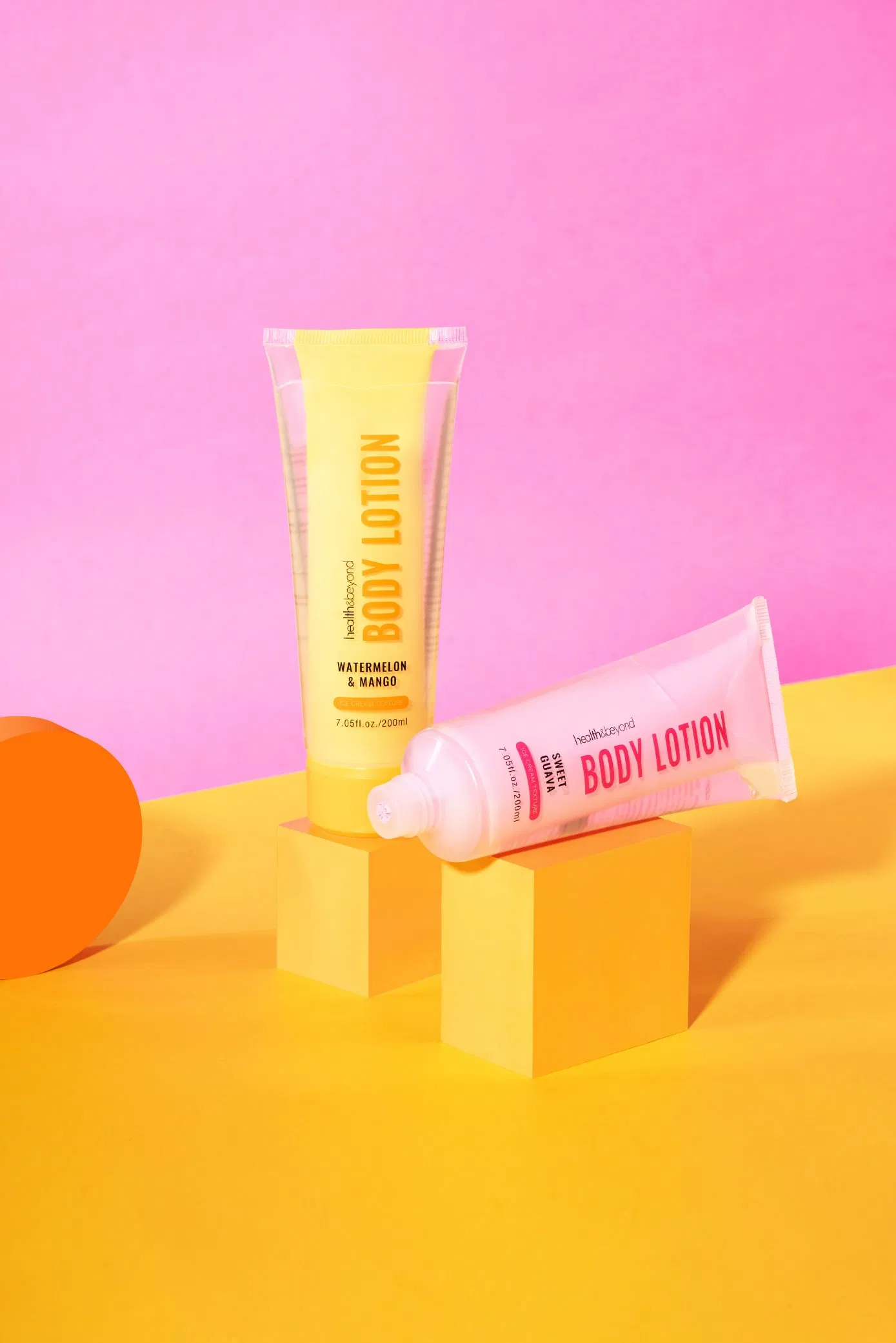 Double Tube Body Milk Whitening Moisturizing Cream Body Lotion for Lady Wash