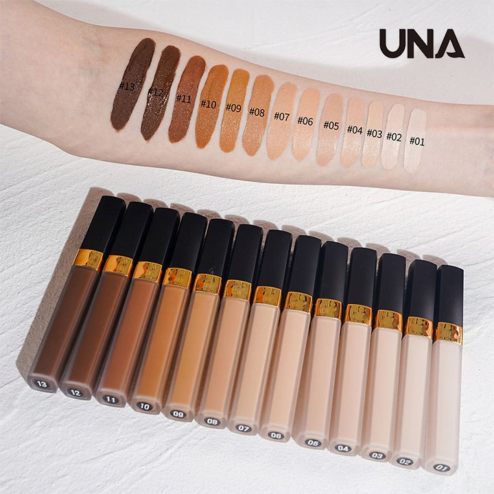 Private Label Vegan Full Coverage High Strength Long Lasting Waterproof Natural Cover Liquid Matte Concealer Makeup