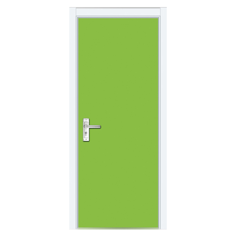 Antibacterial Laminated Hospital Wooden Door Entry Clinic Patient Room Door with Glass