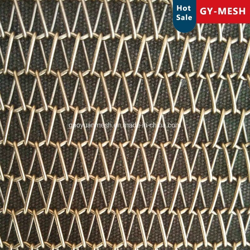 Stainless Steel /Copper Spiral Wire Mesh Decorative Mesh