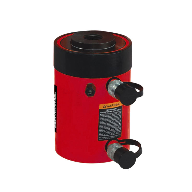 100t 76 mm Stroke Double Acting Hollow Plunger Hydraulic Cylinder Jack Rrh1003