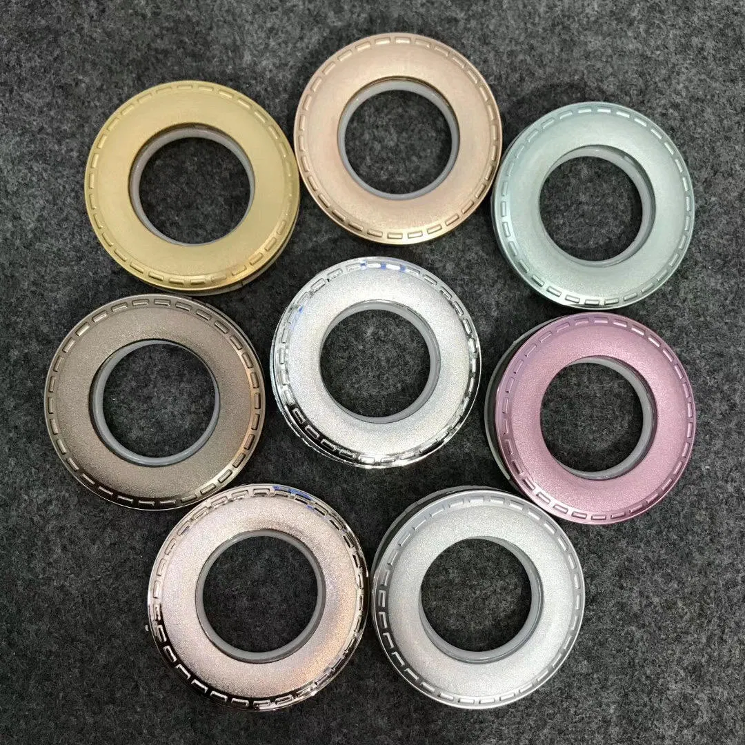 Professional Curtain Accessories Curtain Eyelets Plastic Curtain Rings