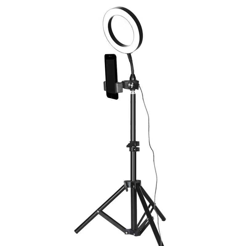 Селфи-палка с LED-подсветкой и держателем телефона