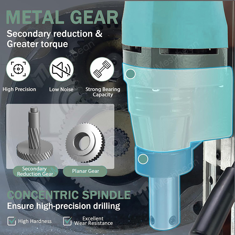 13mm Magnetic Block Drillng for Metal Surface, Industrial and Home Improvement (MBD1301)