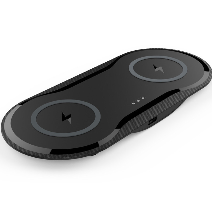 Wireless Charging for 2 Devices Dual Induction Charger
