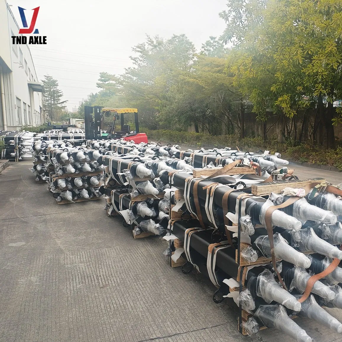 Ведущий мост для грузовика без тормозов TND