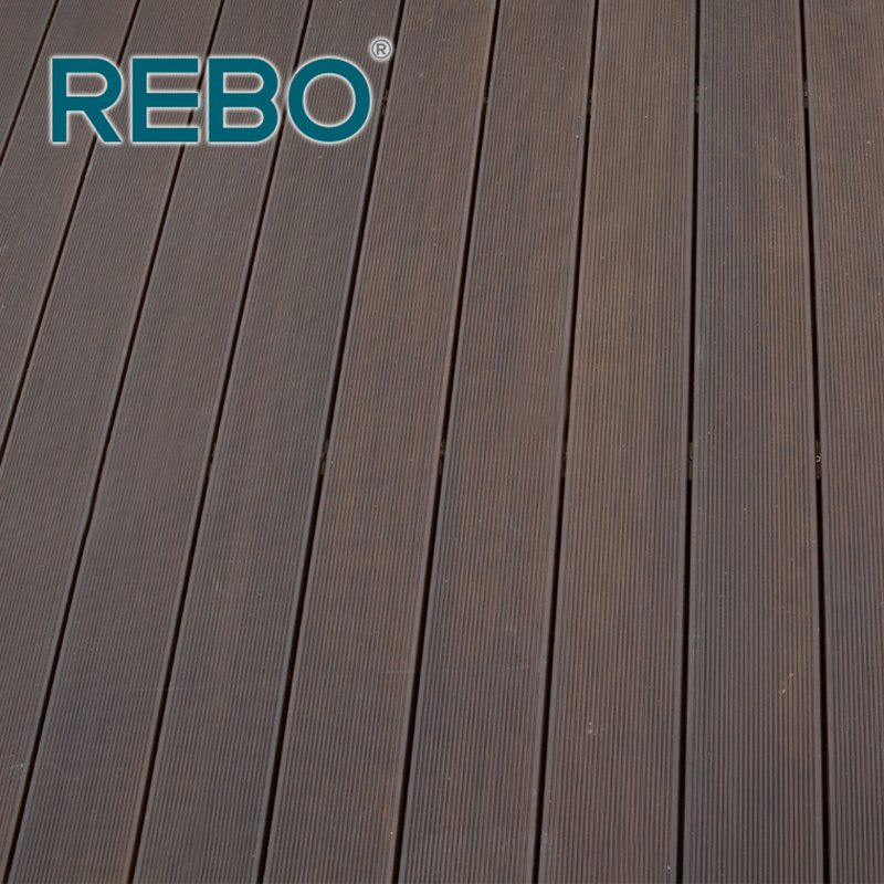 Anti-Slip Durable Bamboo Decking Flooring Outdoor
