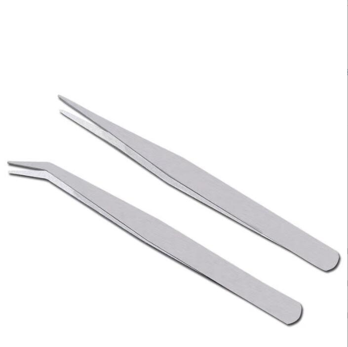Kitchen Stainless Steel Tongs, Kitchenware Tea Set Accessories Tongs Tweezer Clip for DIY Tweezer