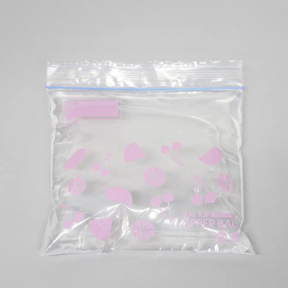 Manufacturers Wholesale Customized Factory Price Home No-Tear Eco Friendly Leak-Proof LDPE Plastic Zipper Bag