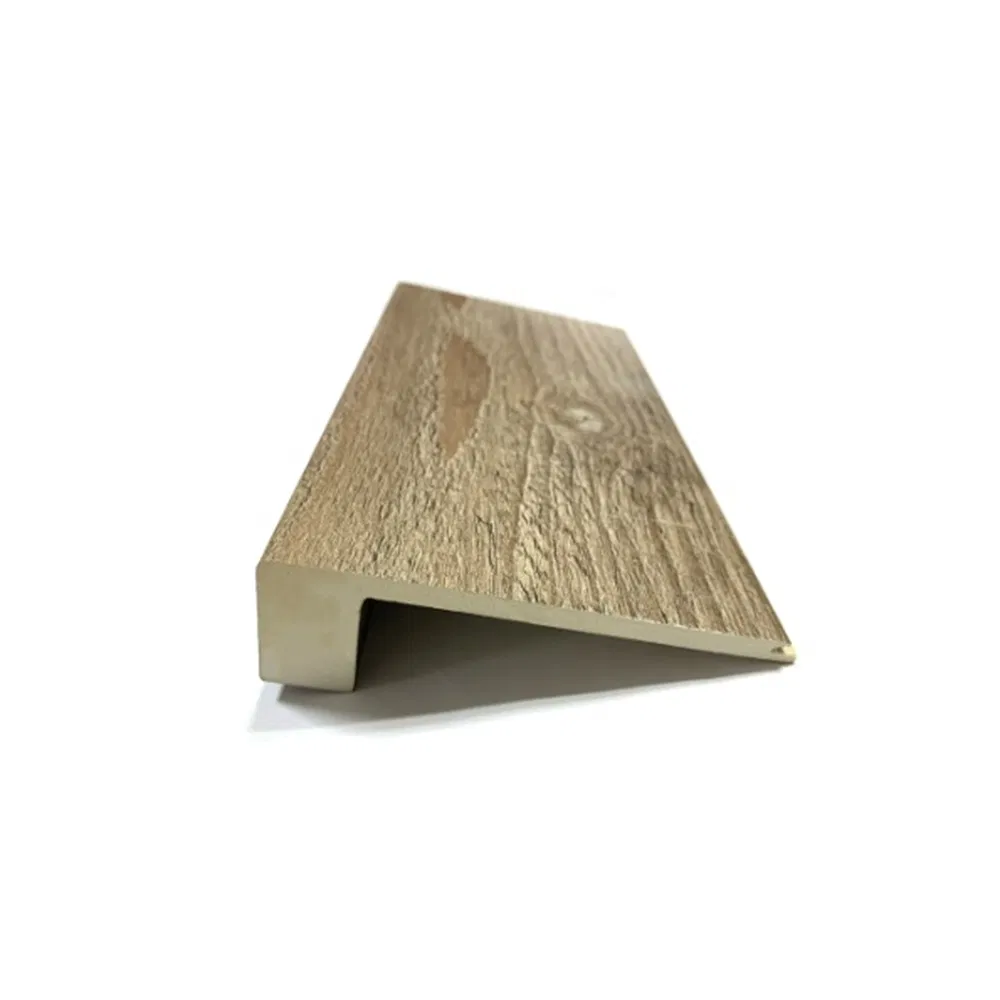 China Spc/WPC/PVC/Floor Tile Trim Stair Board Stair Nosing Nose Tread