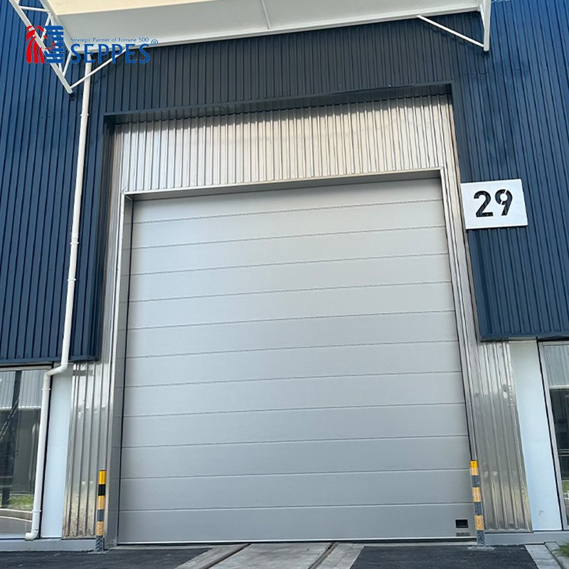 Insulated Sectional Overhead Door for Cold Storage and Temperature-Controlled Environments