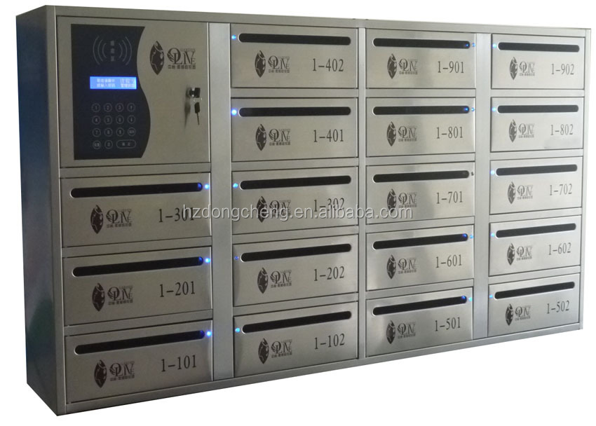 Secure and Durable Outdoor Mailbox Locker System for Communities