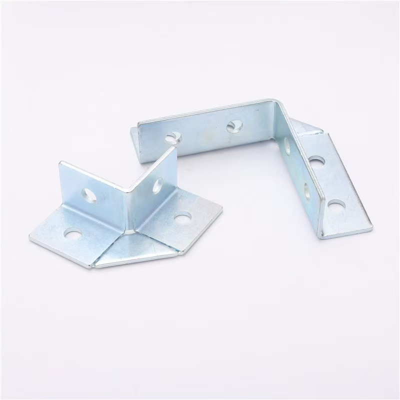 Eight-Hole Steel Connector Bracket for Sturdy Corner Protection Device