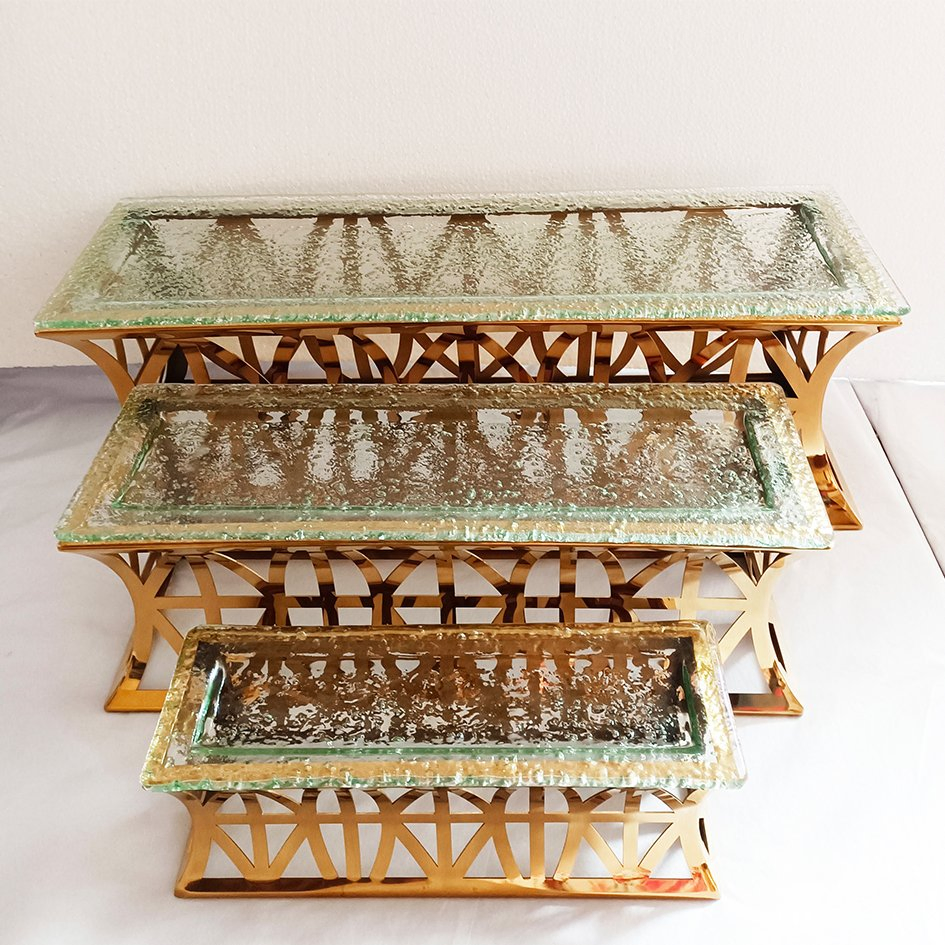 Wedding Cup Cake Stand Luxury High Tea Tier Modern Buffet Elevation Food Stand