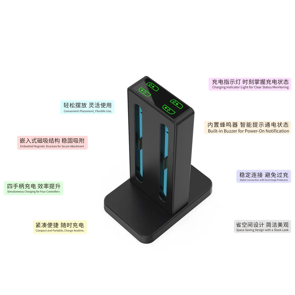 New Arrival Controllers Charger Stand Charging Dock for Nintendo Switch 2 Joy-Con Game Accessories