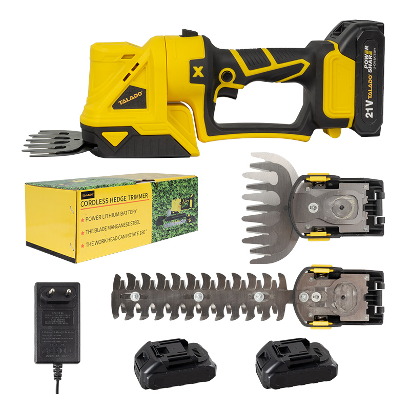 Telescopic Hedge Trimmer 21V Extendable Cordless Tool