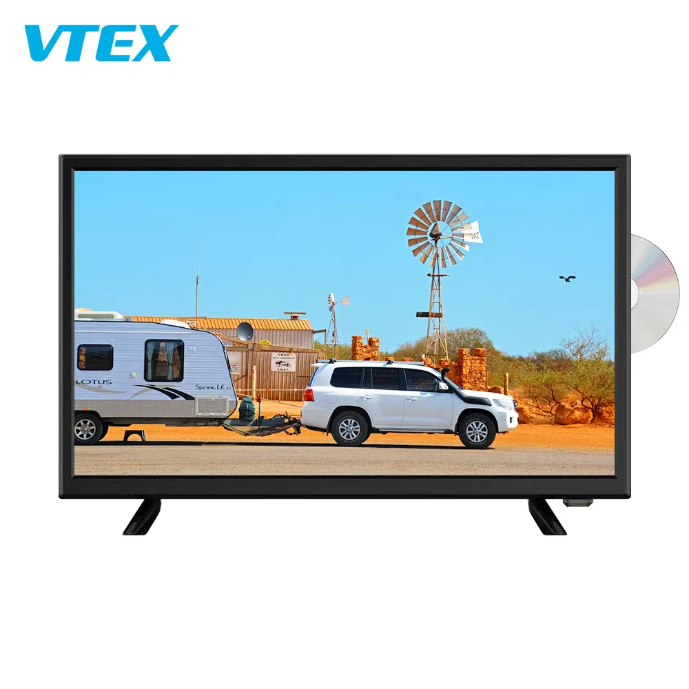 Портативный телевизор 12V с DVD для авто и кемпинга