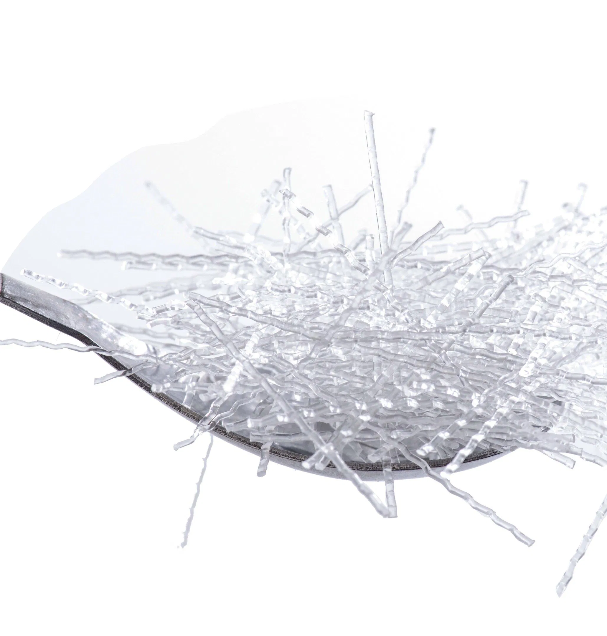 Polypropylene PP Plastic Steel Fiber for for Acid and Alkali Resistance Concrete Reinforcement