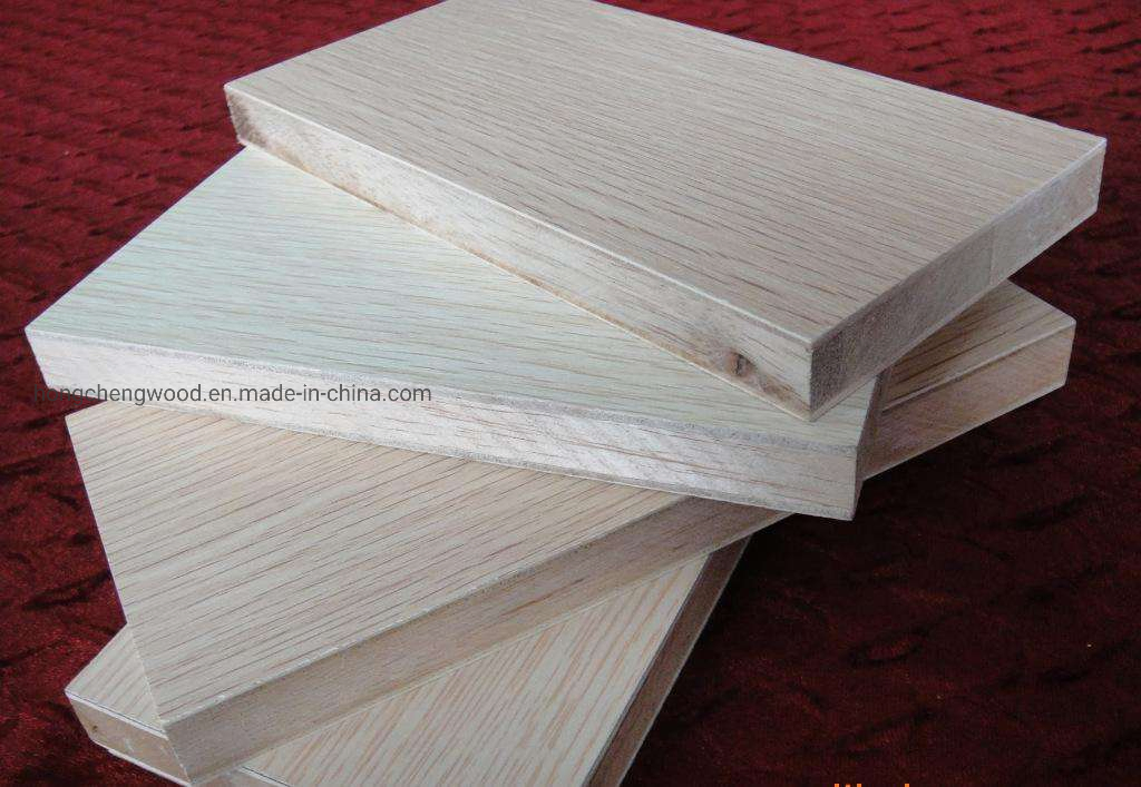 Melamine Block Board 18mm E0 Glue for Furniture Board