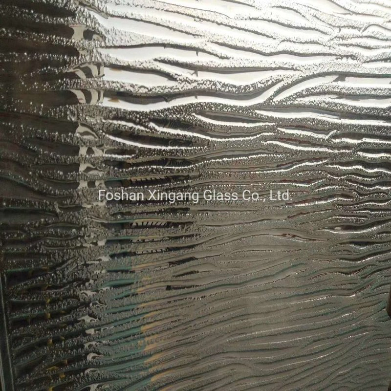 Hot-Melt Figured/Fused/Decorative/Art/Cast Glass for Wall Partitions/ Doors/Shower Case /Windows