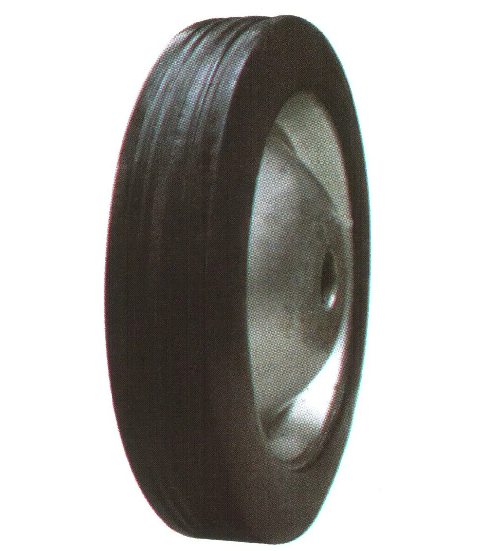 Solid Rubber Wheels with 7X1.3
