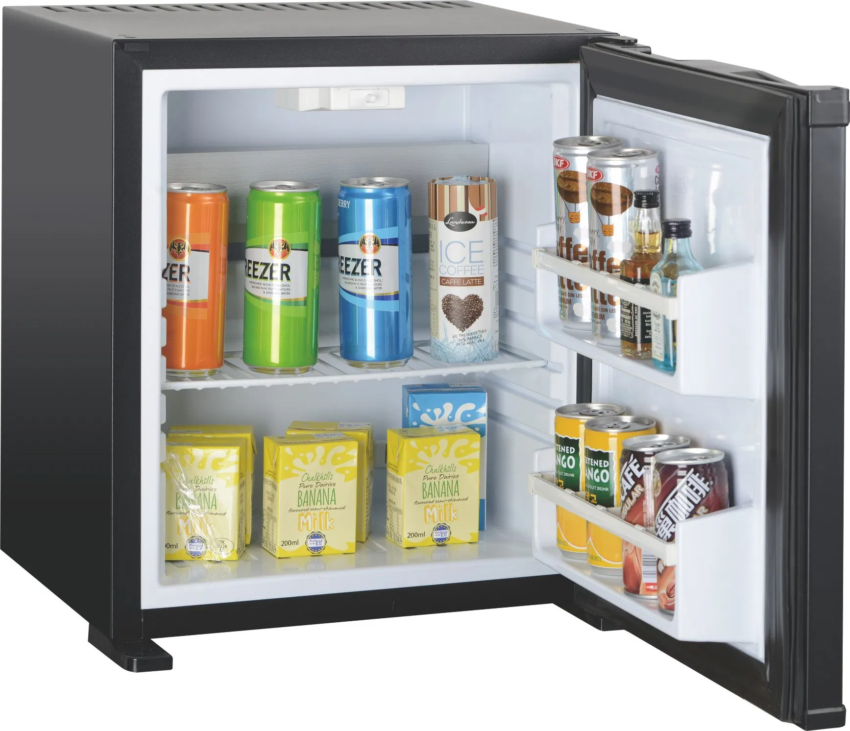 Solid Door Absorption Cooling Minibar for Guest Room