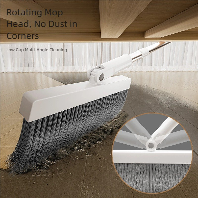 Stainless Steel Handle Broom and Dustpan Set for Effortless Cleaning