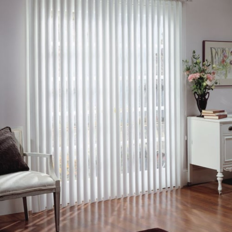 Economy S-Shaped Vinyl Vertical Blinds