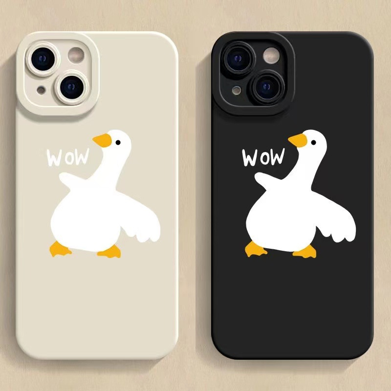 Чехол для iPhone прозрачный белый, мягкий TPU