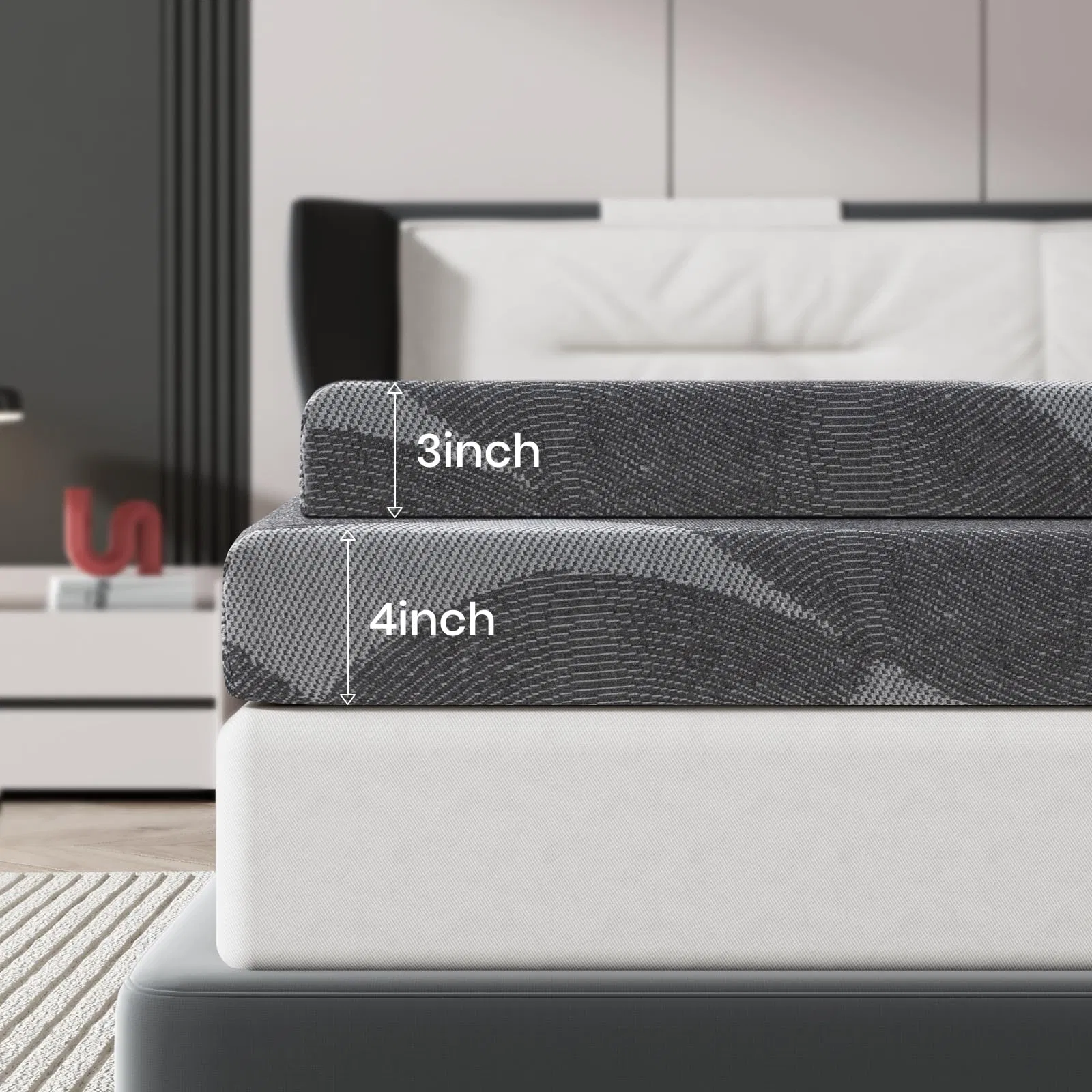 Custom Individually Wrapped Inner Spring Mattresses King Size Bed Mattress